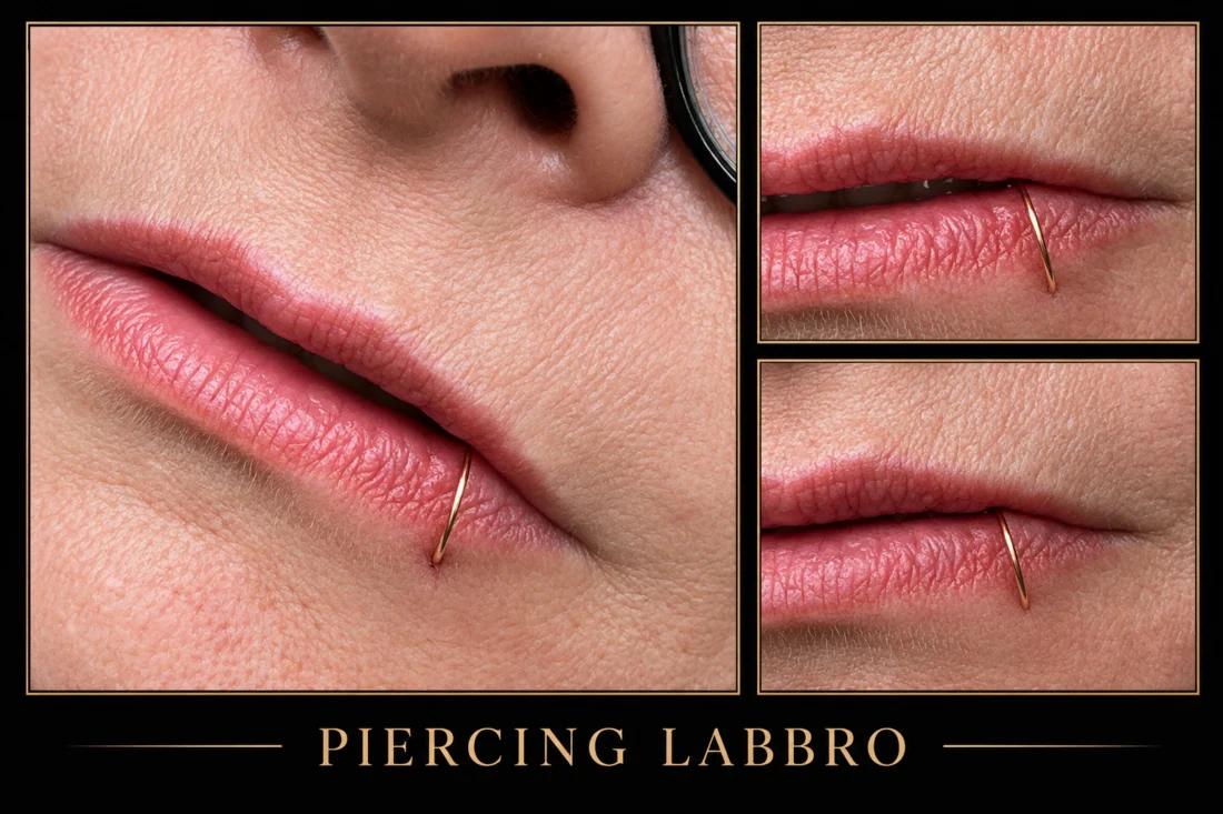 Piercing Labbro - Elena Parvu