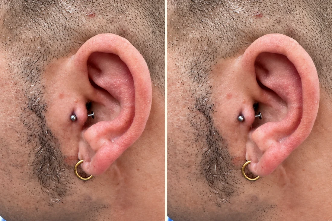 Piercing Trago - Elena Parvu